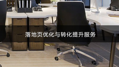 落地頁(yè)優(yōu)化與轉(zhuǎn)化提升服務(wù)